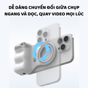 tay cầm chụp ảnh TELESIN cho iphone